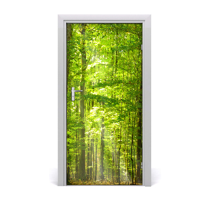 Autocollant De Porte Paysages Forestiers De H Tre Tulup Fr