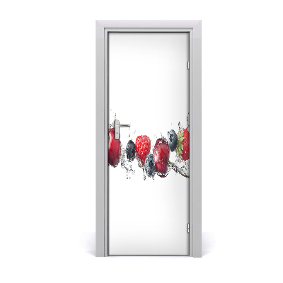 Autocollant De Porte Fruits Des Bois Tulup Fr