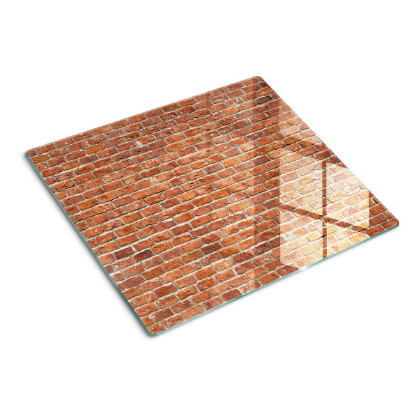 Planche à découper verre Mur de briques
