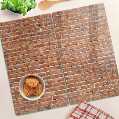 Planche à découper verre Mur de briques