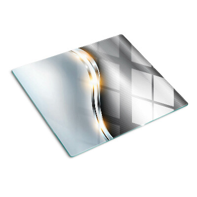 Planche à découper en verre Motif abstrait avec des lignes