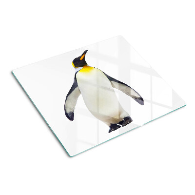Planche à découper en verre Pingouin sur la glace