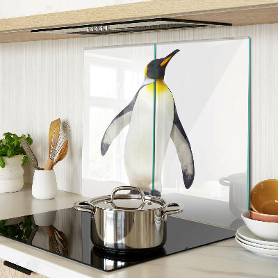 Planche à découper en verre Pingouin sur la glace