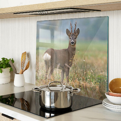 Planche à découper verre Chevreuil dans son habitat naturel