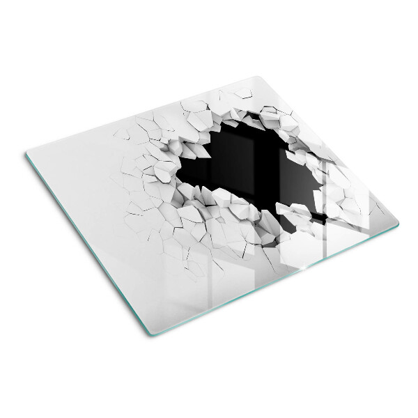 Planche à découper verre Mur fissuré