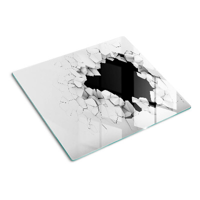 Planche à découper verre Mur fissuré