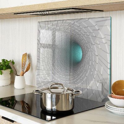 Planche à découper verre Tunnel 3D avec effet de profondeur