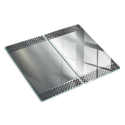 Planche à découper en verre maille diamant
