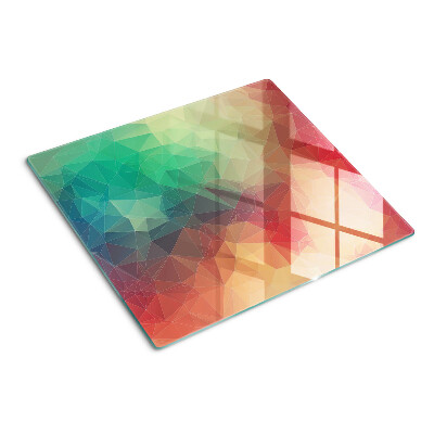 Planche à découper en verre Motif géométrique abstrait