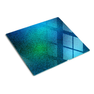 Planche à découper verre Dégradé de couleurs dans les tons de bleu