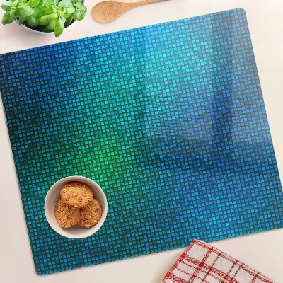 Planche à découper verre Dégradé de couleurs dans les tons de bleu