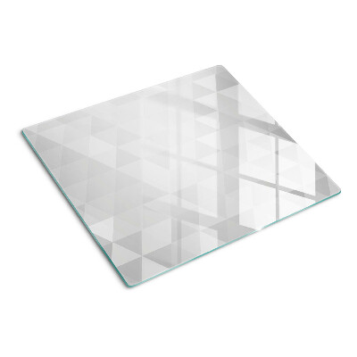 Planche à découper verre Motifs géométriques dans les tons de gris