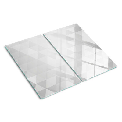 Planche à découper verre Motifs géométriques dans les tons de gris