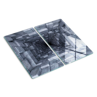 Planche à découper verre Illusion du trou profond