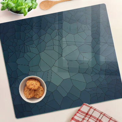 Planche à découper en verre Motif mosaïque