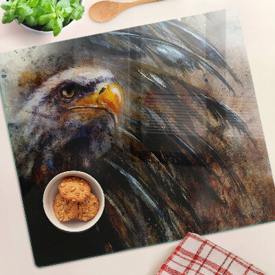 Planche à découper en verre Aigle en mouvement