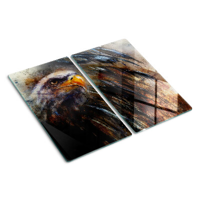 Planche à découper en verre Aigle en mouvement