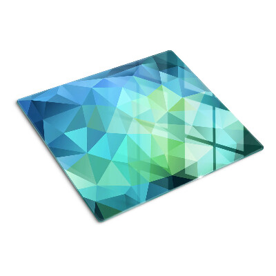 Planche à découper verre Motif abstrait géométrique