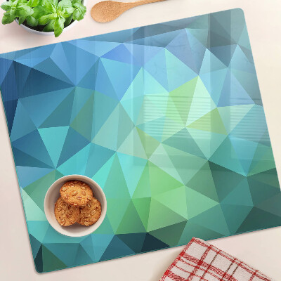 Planche à découper verre Motif abstrait géométrique