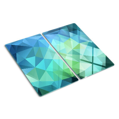 Planche à découper verre Motif abstrait géométrique