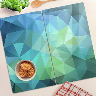 Planche à découper verre Motif abstrait géométrique