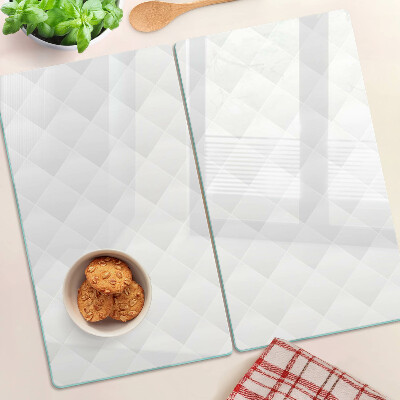 Planche à découper verre Motif en losange