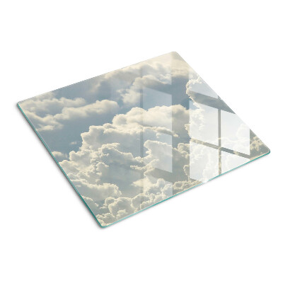 Planche à découper en verre Nuages dans le ciel