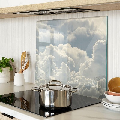 Planche à découper en verre Nuages dans le ciel