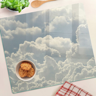 Planche à découper en verre Nuages dans le ciel