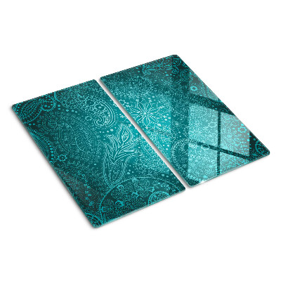 Planche à découper en verre Motif cachemire