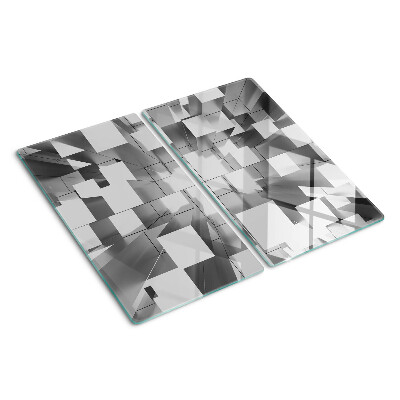 Planche à découper verre Formes géométriques abstraites