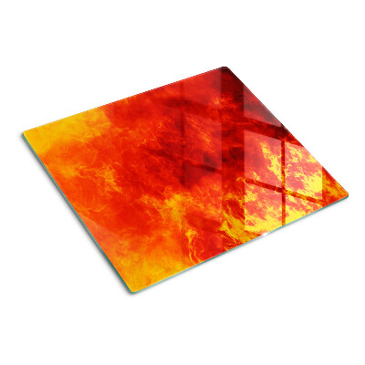 Planche à découper verre Feu et flammes