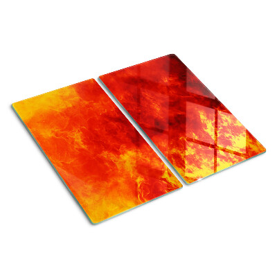 Planche à découper verre Feu et flammes