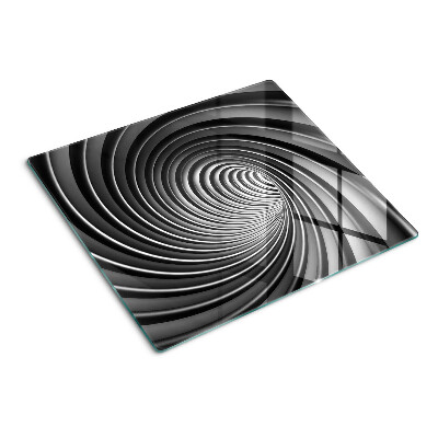 Planche à découper verre Motif en spirale tourbillonnante