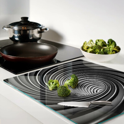 Planche à découper verre Motif en spirale tourbillonnante