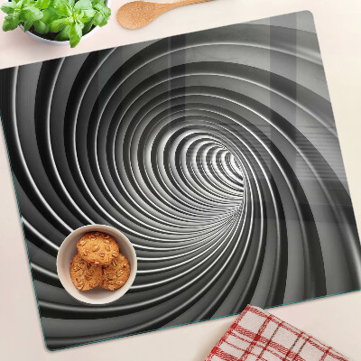 Planche à découper verre Motif en spirale tourbillonnante