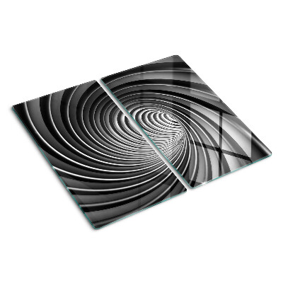 Planche à découper verre Motif en spirale tourbillonnante