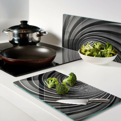 Planche à découper verre Motif en spirale tourbillonnante
