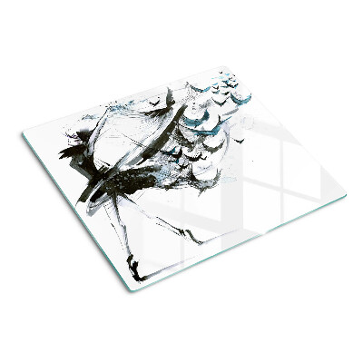 Planche à découper verre Danse ailée