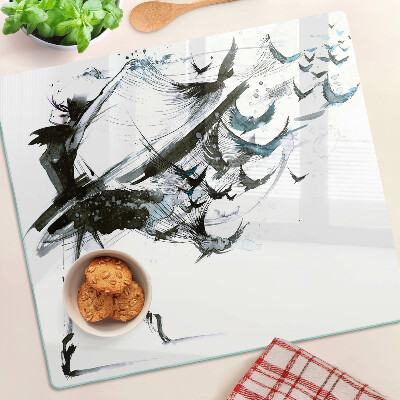 Planche à découper verre Danse ailée