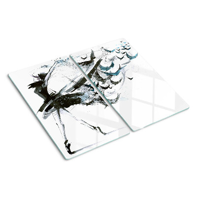 Planche à découper verre Danse ailée