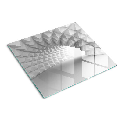 Planche à découper verre Motif géométrique 3D