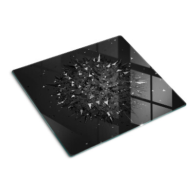 Planche à découper en verre Motif géométrique abstrait