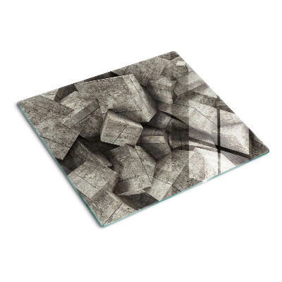 Planche à découper en verre Formes géométriques abstraites