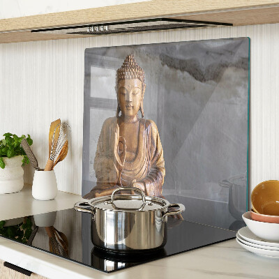 Planche à découper verre Bouddha en méditation