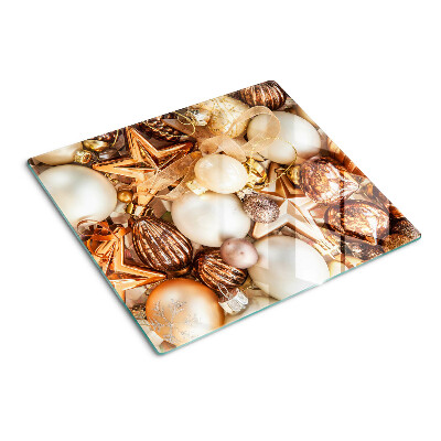 Planche à découper en verre Décorations et boules de Noël