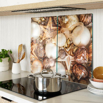 Planche à découper en verre Décorations et boules de Noël