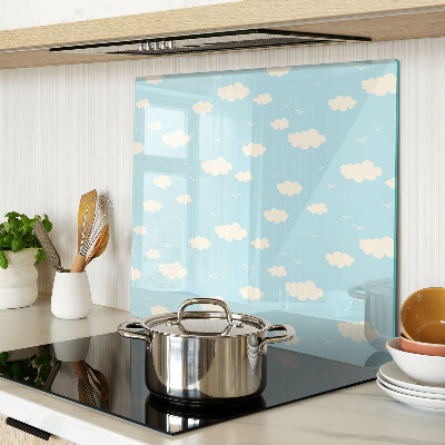 Planche à découper en verre Nuages dans le ciel