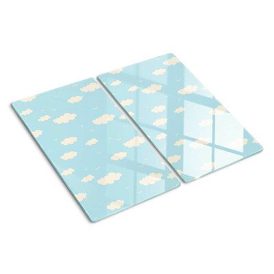 Planche à découper en verre Nuages dans le ciel