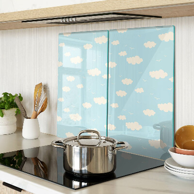 Planche à découper en verre Nuages dans le ciel